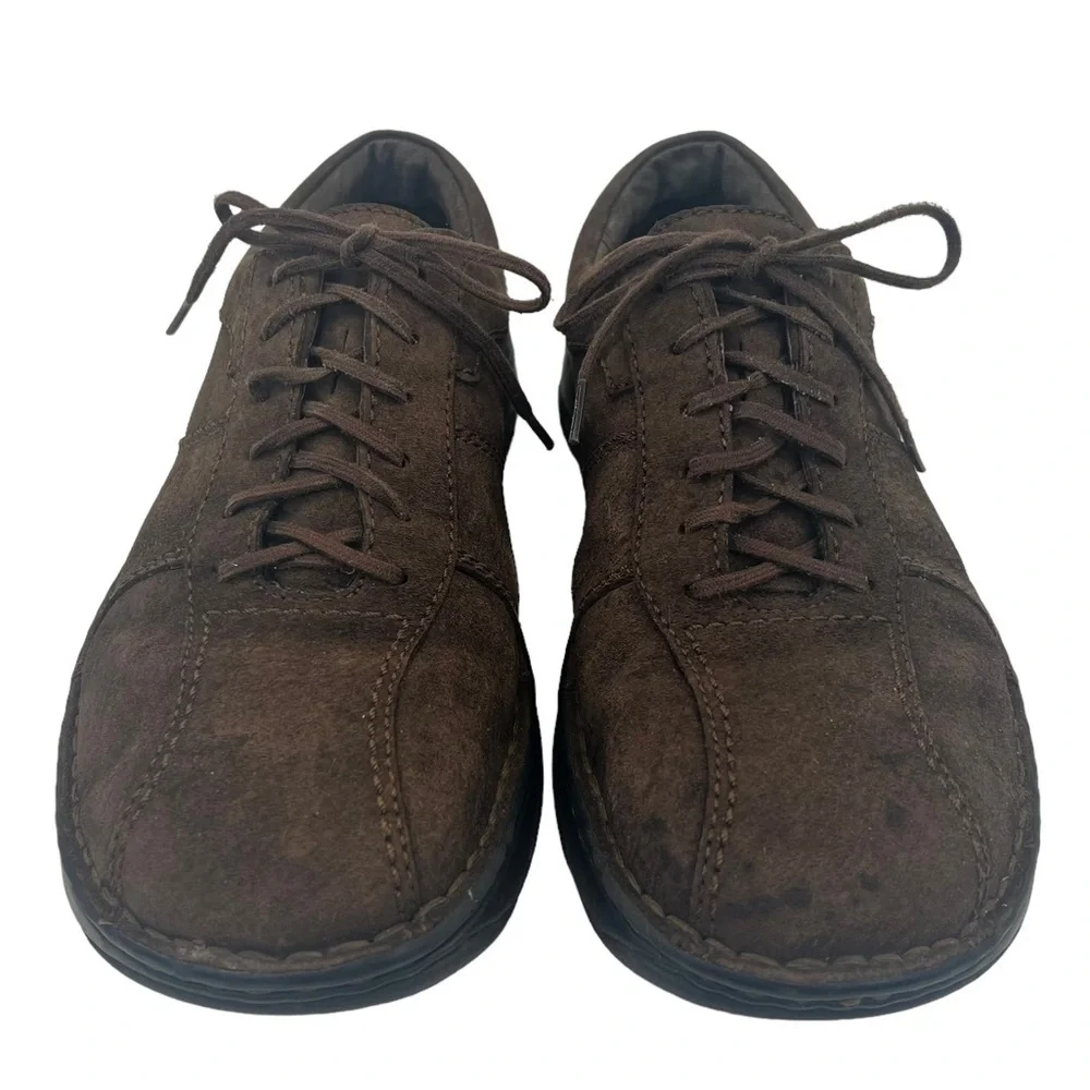 Merrell Shoes Men’s World Sport Bitter Oxford Lace Up 40347 Brown Leather
